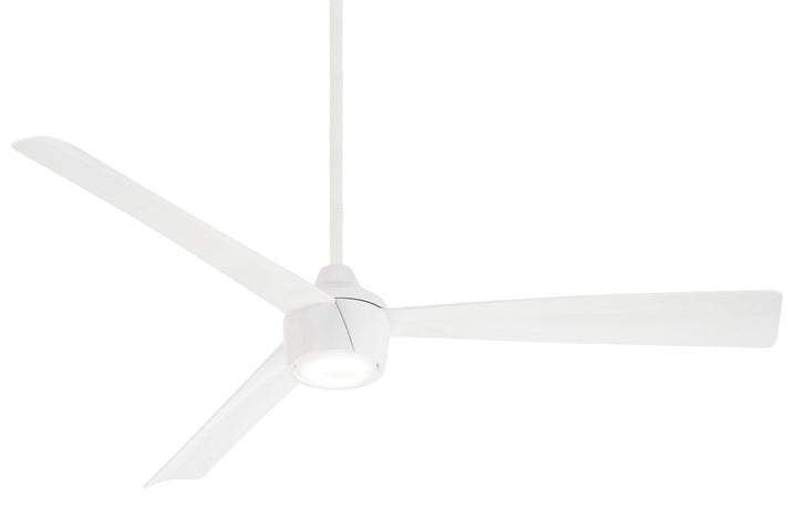 Minka Aire Skinnie DC Outdoor Ceiling Fan with 20W LED Dimmable Light and Remote Control