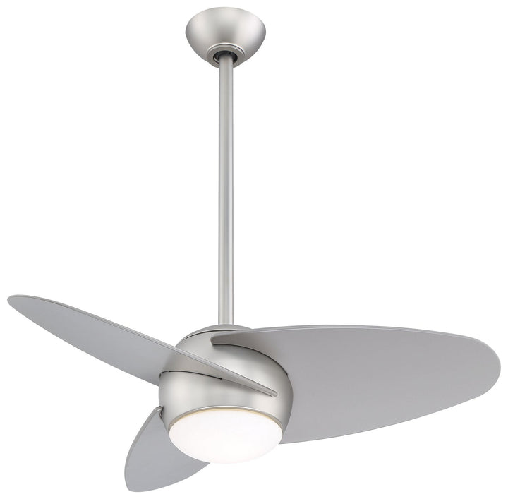 Minka Aire Slant 36" DC Ceiling Fan with 18W LED Light and Remote Control