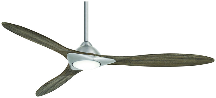 Minka Aire Sleek 60" Smart DC Ceiling Fan with 16W Dimmable LED light and Handheld Remote Control