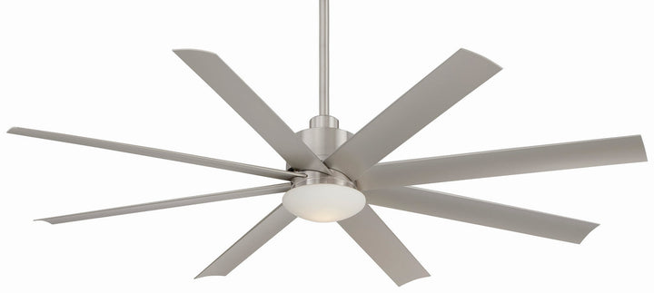 Minka Aire Slipstream 65" Outdoor DC Ceiling Fan with 18W Dimmable LED Light and Remote Control