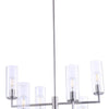 Minka Lavery Acacia Six Light Chandelier in Brushed Nickel
