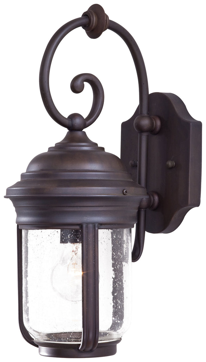 Minka Lavery Amherst One Light Wall Mount in Roman Bronze