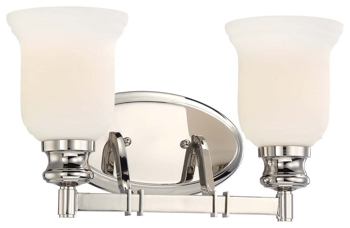 Minka Lavery Audreys Point Two Light Bath in Polished Nickel