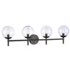 Minka Lavery Auresa Four Light Bath Vanity in Coal