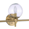 Minka Lavery Auresa Three Light Bath in Soft Brass