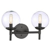 Minka Lavery Auresa Two Light Bath Vanity in Coal
