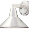 Minka Lavery Bay Crest One Light Wall Mount in Brushed Stainless Steel