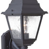 Minka Lavery Bay Hill One Light Outdoor Wall Mount in Coal