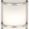 Minka Lavery Bay View One Light Pocket Lantern in Brushed Stainless Steel