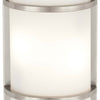 Minka Lavery Bay View Two Light Pocket Lantern in Brushed Stainless Steel