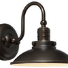 Minka Lavery Baytree Lane LED Outdoor Wall Mount in Oil Rubbed Bronze with Gold Highlights