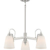 Minka Lavery Beckonridge Three Light Chandelier in Brushed Nickel