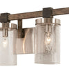 Minka Lavery Bridlewood Four Light Bath in Stone Grey with Brushed Nickell
