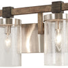 Minka Lavery Bridlewood Two Light Bath in Stone Grey with Brushed Nickell