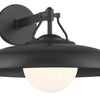 Minka Lavery Cameo Shores One Light Outdoor Wall Mount in Coal