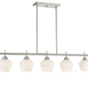 Minka Lavery Camrin Five Light Island Pendant in Brushed Nickel