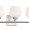 Minka Lavery Camrin Three Light Bath in Brushed Nickel