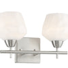 Minka Lavery Camrin Two Light Bath in Brushed Nickel