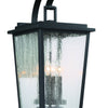 Minka Lavery Cantebury Four Light Wall Mount in Coal with Gold