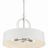 Minka Lavery Cape Coral Five Light Pendant in Polished Nickel