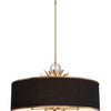 Minka Lavery Caprio Eight Light Pendant in Natural Brushed Brass