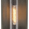 Minka Lavery Celtic Shadow Outdoor Wall Mount in Textured Bronze with Silver Highlights
