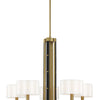Minka Lavery Chelsea Five Light Chandelier in Soft Brass