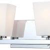 Minka Lavery City Square Two Light Bath in Chrome