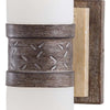 Minka Lavery Compositions Two Light Wall Sconce in Aged Patina Iron