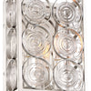 Minka Lavery Culture Chic Two Light Wall Sconce in Catalina Silver