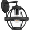 Minka Lavery Cumberland Court One Light Outdoor Wall Mount in Sand Coal