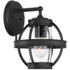 Minka Lavery Cumberland Court One Light Outdoor Wall Mount in Sand Coal