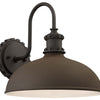 Minka Lavery Escudilla One Light Outdoor Wall Mount in Textured Bronze