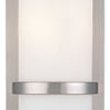 Minka Lavery Fieldale Lodge One Light Wall Sconce in Brushed Nickel