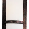 Minka Lavery Fieldale Lodge One Light Wall Sconce in Iron Oxide