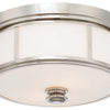 Minka Lavery Five Light Flush Mount in Polished Nickel