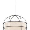 Minka Lavery Gateway Park Five Light Pendant in Coal