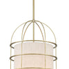 Minka Lavery Gateway Park Four Light Pendant in Soft Brass