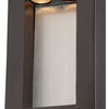 Minka Lavery Geox Four Light Outdoor Wall Mount in Dorian Bronze