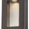 Minka Lavery Geox Two Light Outdoor Wall Mount in Dorian Bronze
