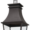 Minka Lavery Gloucester Four Light Outdoor Chain Hung in Sand Coal