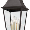 Minka Lavery Gloucester Four Light Outdoor Post Mount in Sand Coal