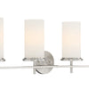 Minka Lavery Haisley Four Light Bath Bar in Brushed Nickel