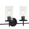 Minka Lavery Haisley Four Light Bath Bar in Coal