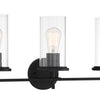 Minka Lavery Haisley Three Light Bath Bar in Coal