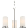 Minka Lavery Haisley Three Light Chandelier in Brushed Nickel