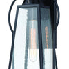 Minka Lavery Halder Bridge One Light Outdoor Wall Mount in Coal