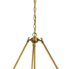 Minka Lavery Harbour Point Three Light Pendant in Liberty Gold