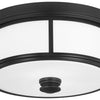Minka Lavery Harbour Point Two Light Ceiling Mount in Coal
