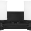 Minka Lavery Harbour Point Two Light Vanity in Coal